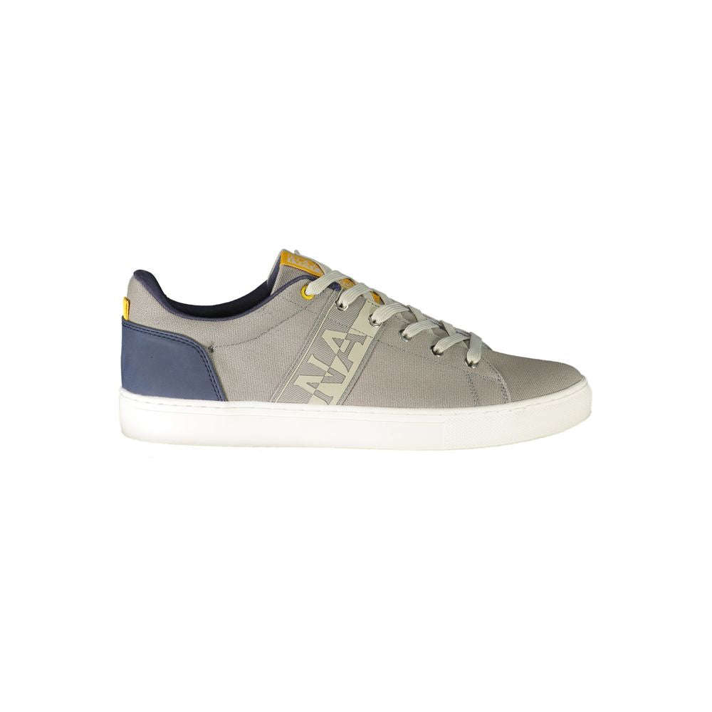 Graue Polyester Sneaker