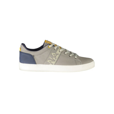 Graue Polyester Sneaker