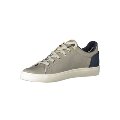 Graue Polyester Sneaker