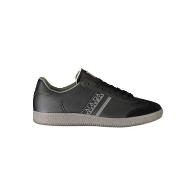 Schwarzer Polyester Sneaker