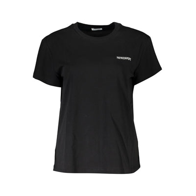 Schwarze Baumwolle Tops & T-Shirt