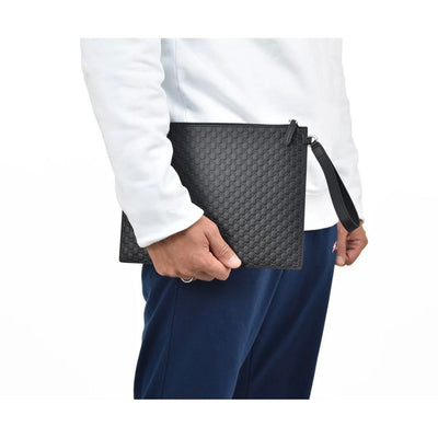 Elegante Clutch aus Kalbsleder für Männer