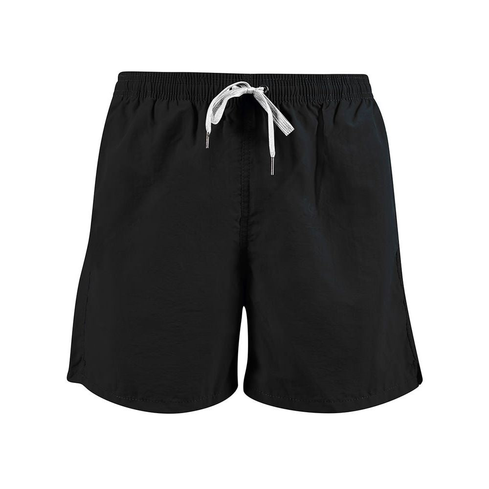 Glatte schwarze Herren-Boxershorts für den modernen Mann