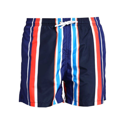 Vibrierende gestreifte Herren Boxer Trunks