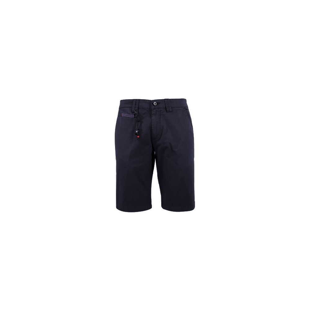 Blaue Baumwollshorts