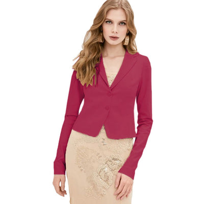 Fuchsia Baumwolle Anzüge & Blazer