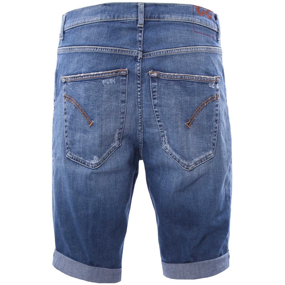 Schicke Bermuda-Shorts aus gewaschenem Denim