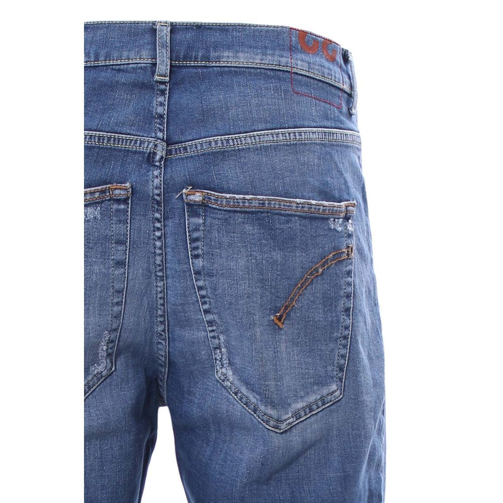 Schicke Bermuda-Shorts aus gewaschenem Denim