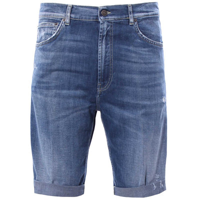 Schicke Bermuda-Shorts aus gewaschenem Denim