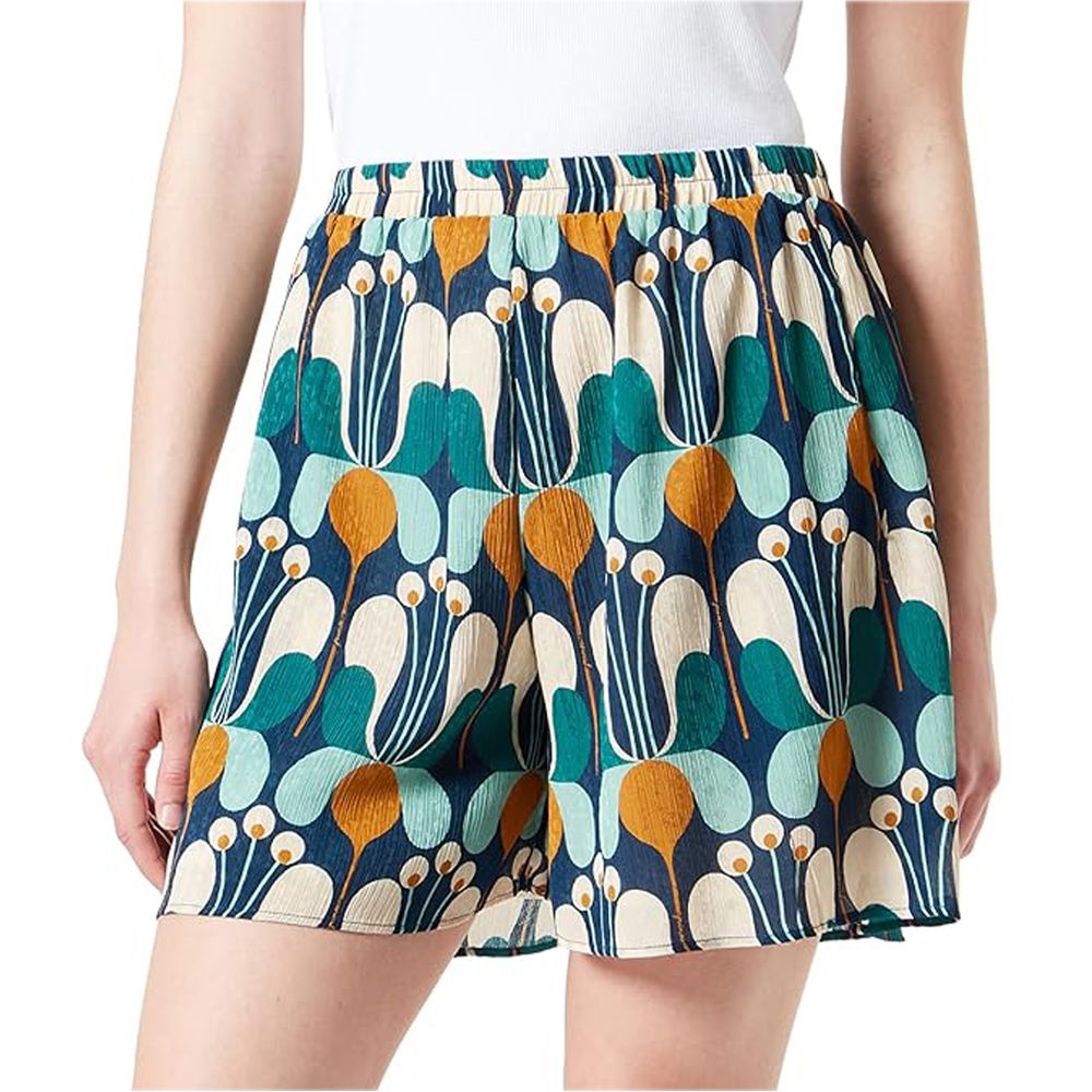 Multicolor Baumwoll-Short