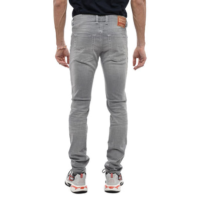 Graue Baumwolljeans & Hose