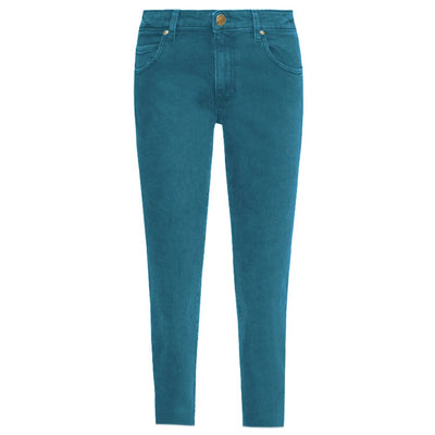 Blaue Baumwolljeans & Hose