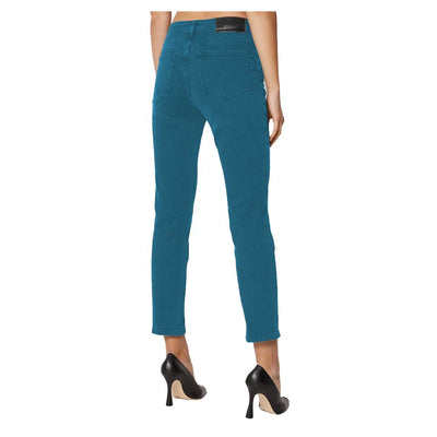 Blaue Baumwolljeans & Hose