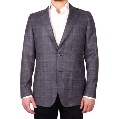 Brauner Vergine-Blazer aus Wolle