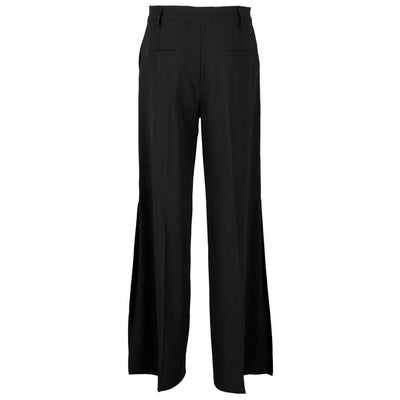 Schwarze Polyester Jeans & Hose