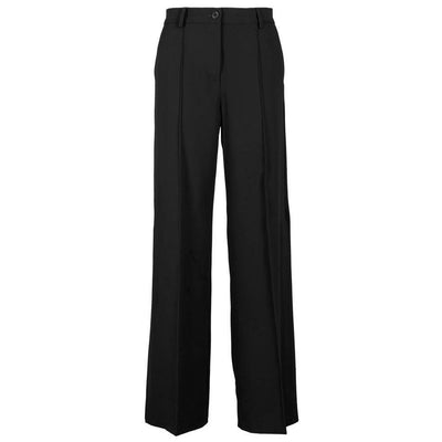 Schwarze Polyester Jeans & Hose