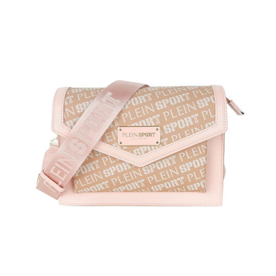 Pastellrosa Crossbody Elegance mit schickem Schlüsselanhänger