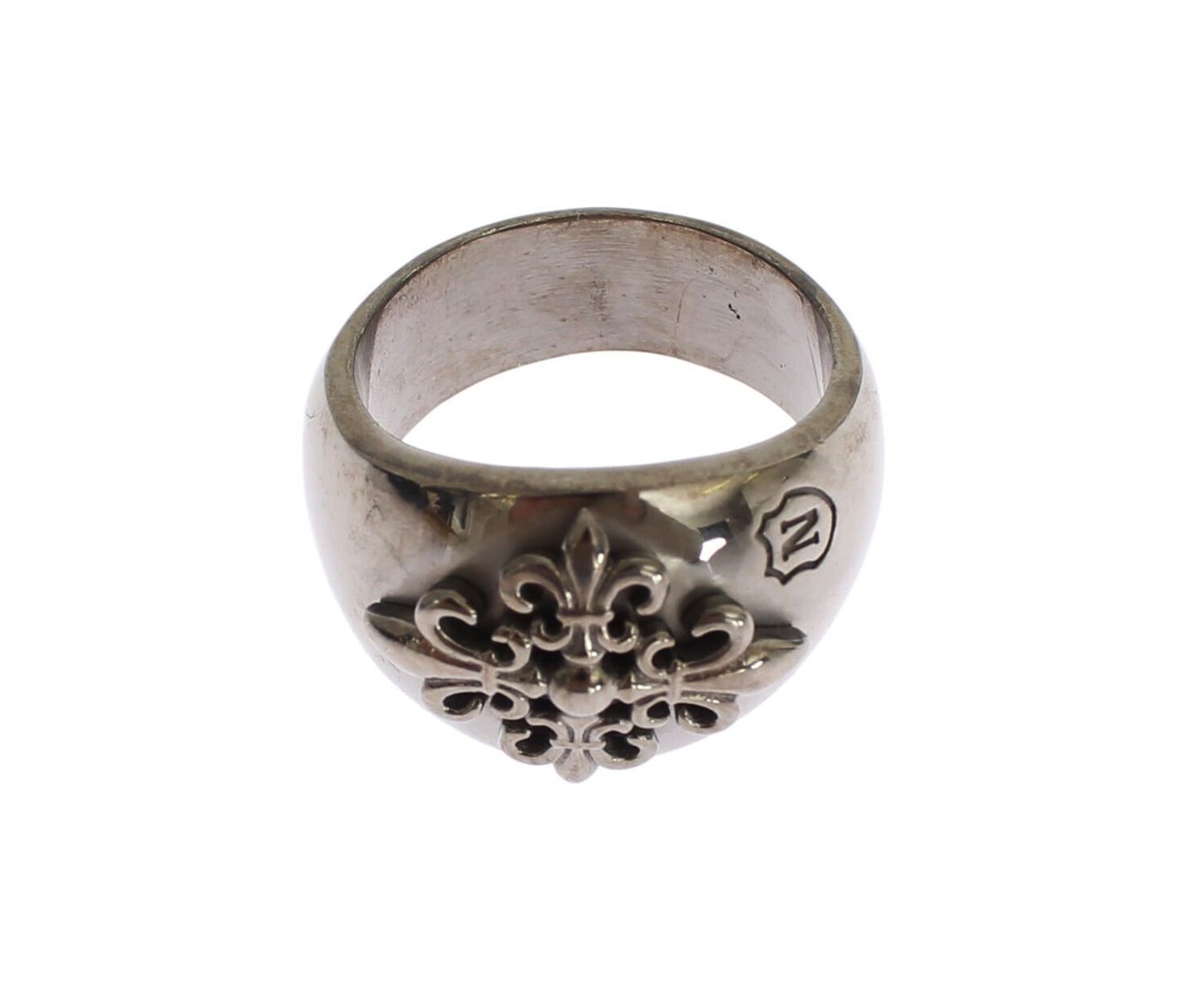 Sterling Silber Rhodium Männer Statement Ring