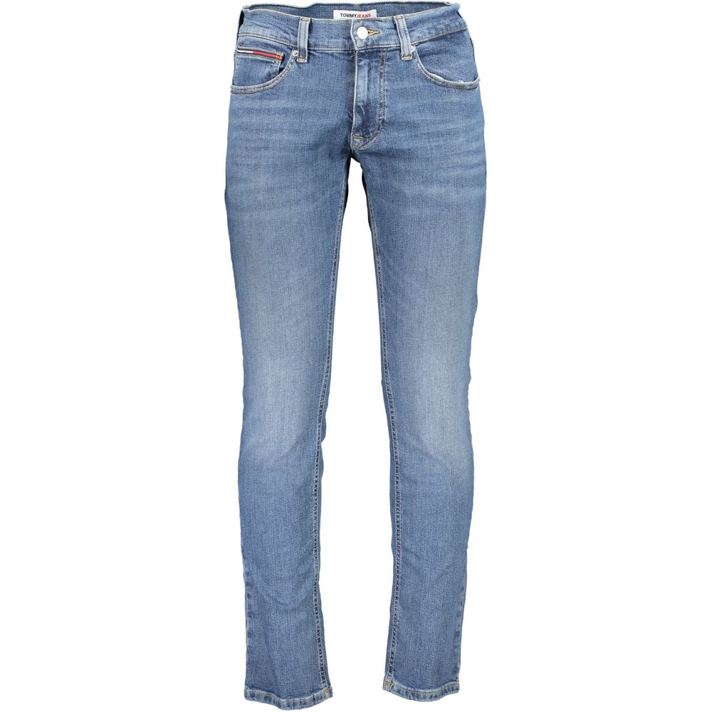 Blaue Baumwolljeans & Hose