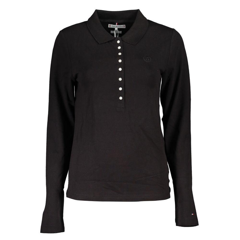 Chic Slim Fit Langarm-Polo