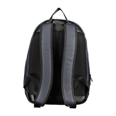 Eleganter blauer Designer-Rucksack