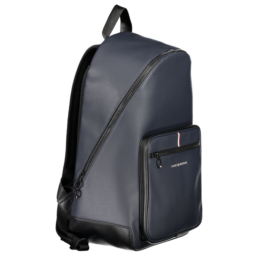 Eleganter blauer Designer-Rucksack