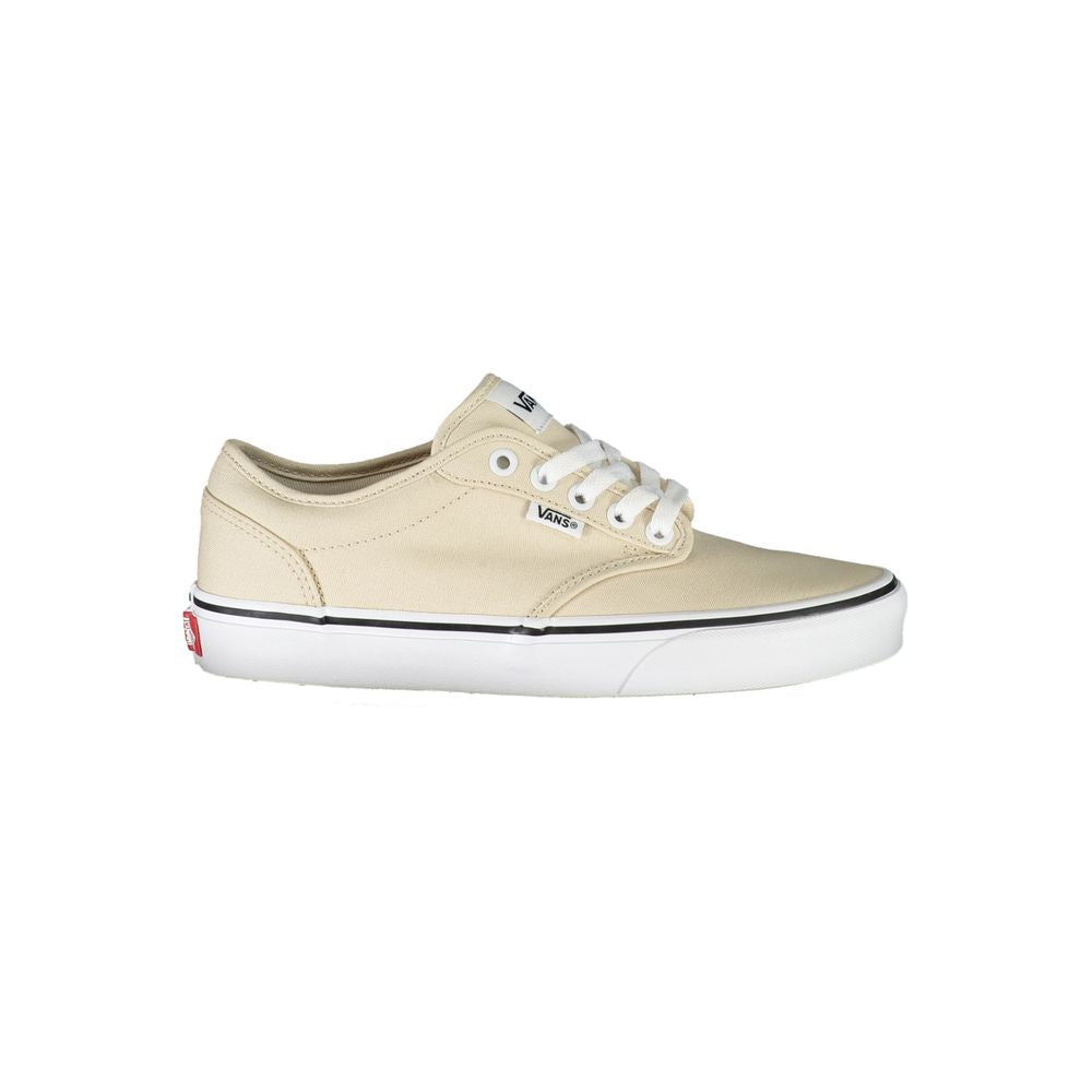 Beige Polyester Sneaker