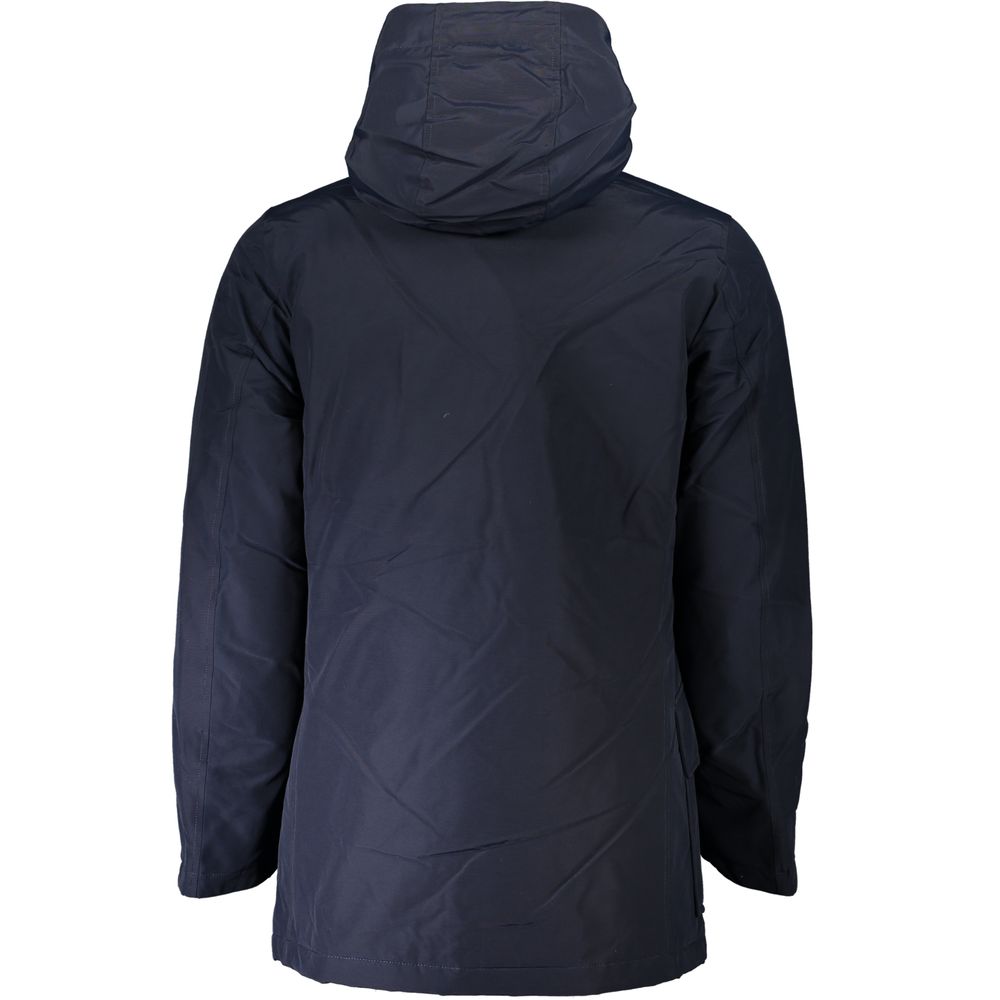 Blaue Baumwolljacke