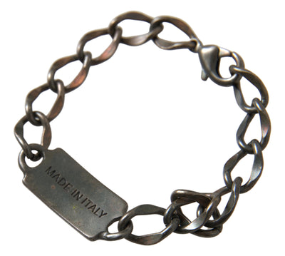 Antikes Silber Kettengliederarmband für Frauen