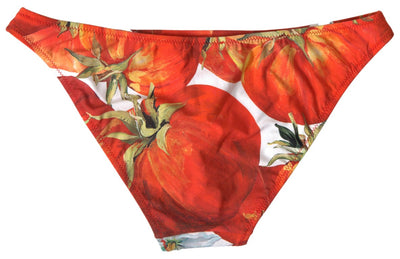 Schickes Bikini-Höschen mit Kürbis-Print