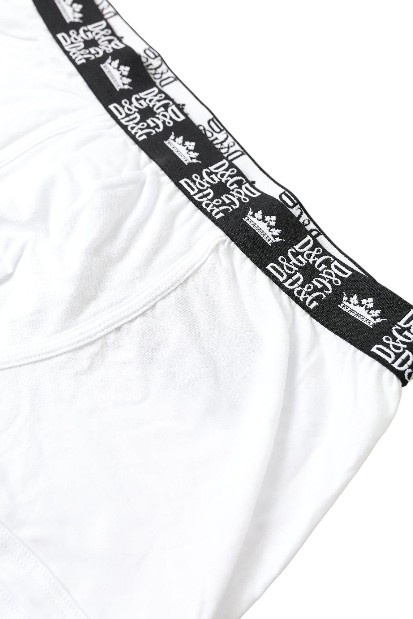 Elite White Cotton Stretch Boxershorts