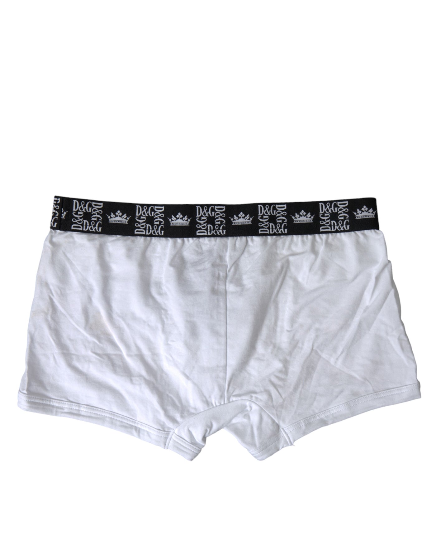 Elite White Cotton Stretch Boxershorts