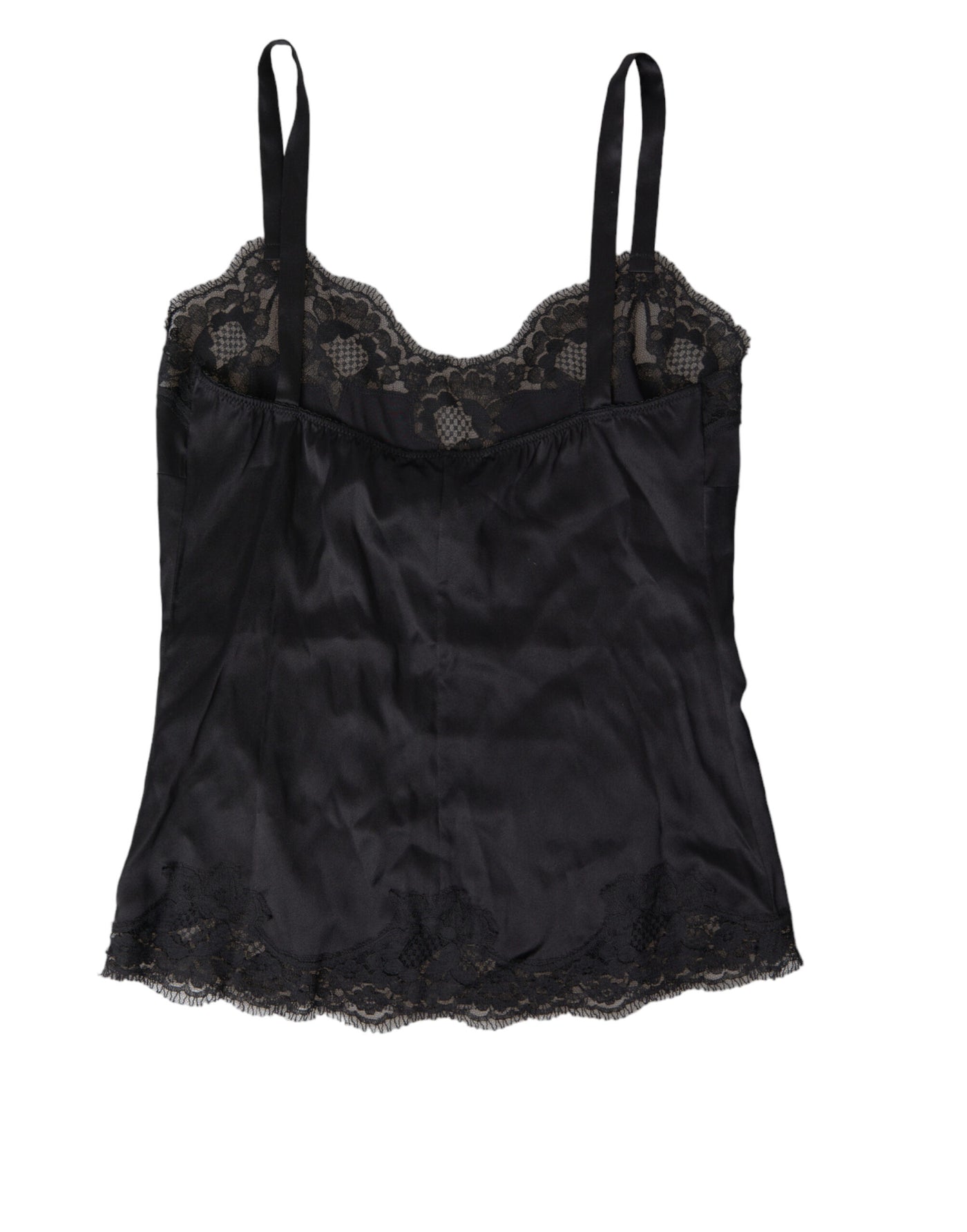 Elegantes Camisole-Top aus Seidenmischung mit Spitze