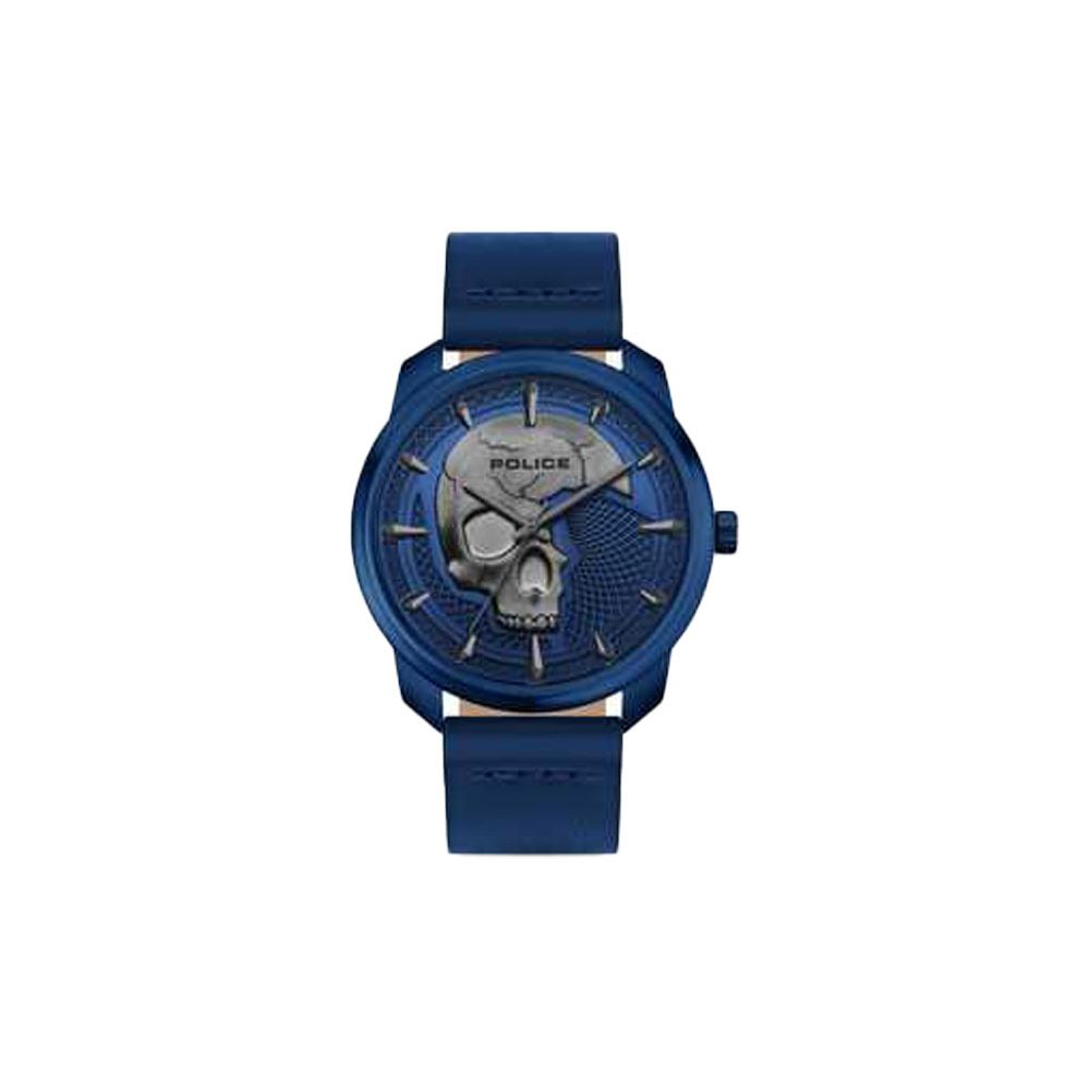 Blaue Herrenuhr