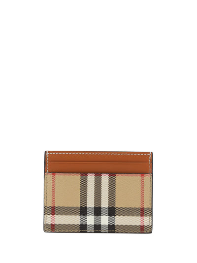 Schicke Multicolor Check Print Kartenhalter