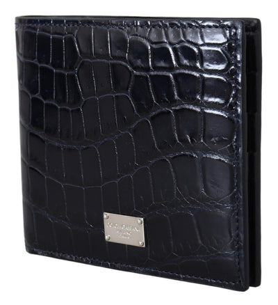 Elegantes Exotenleder Bifold Wallet