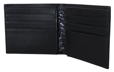 Elegantes Exotenleder Bifold Wallet