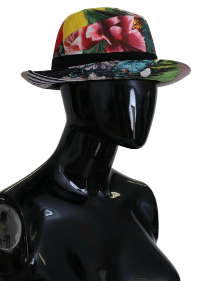 Eclectic Chic Multicolor Fedora Mütze