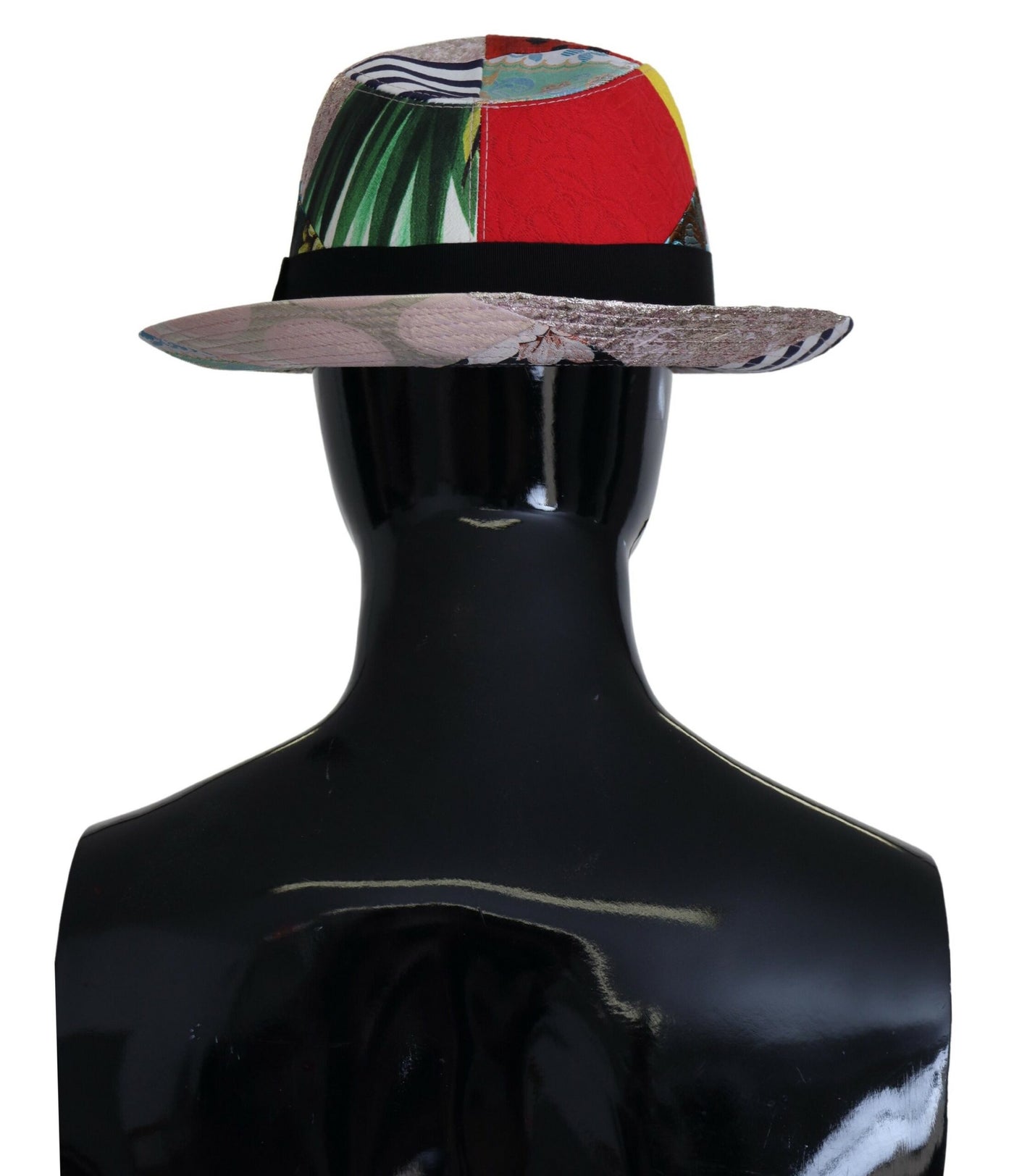 Eclectic Chic Multicolor Fedora Mütze