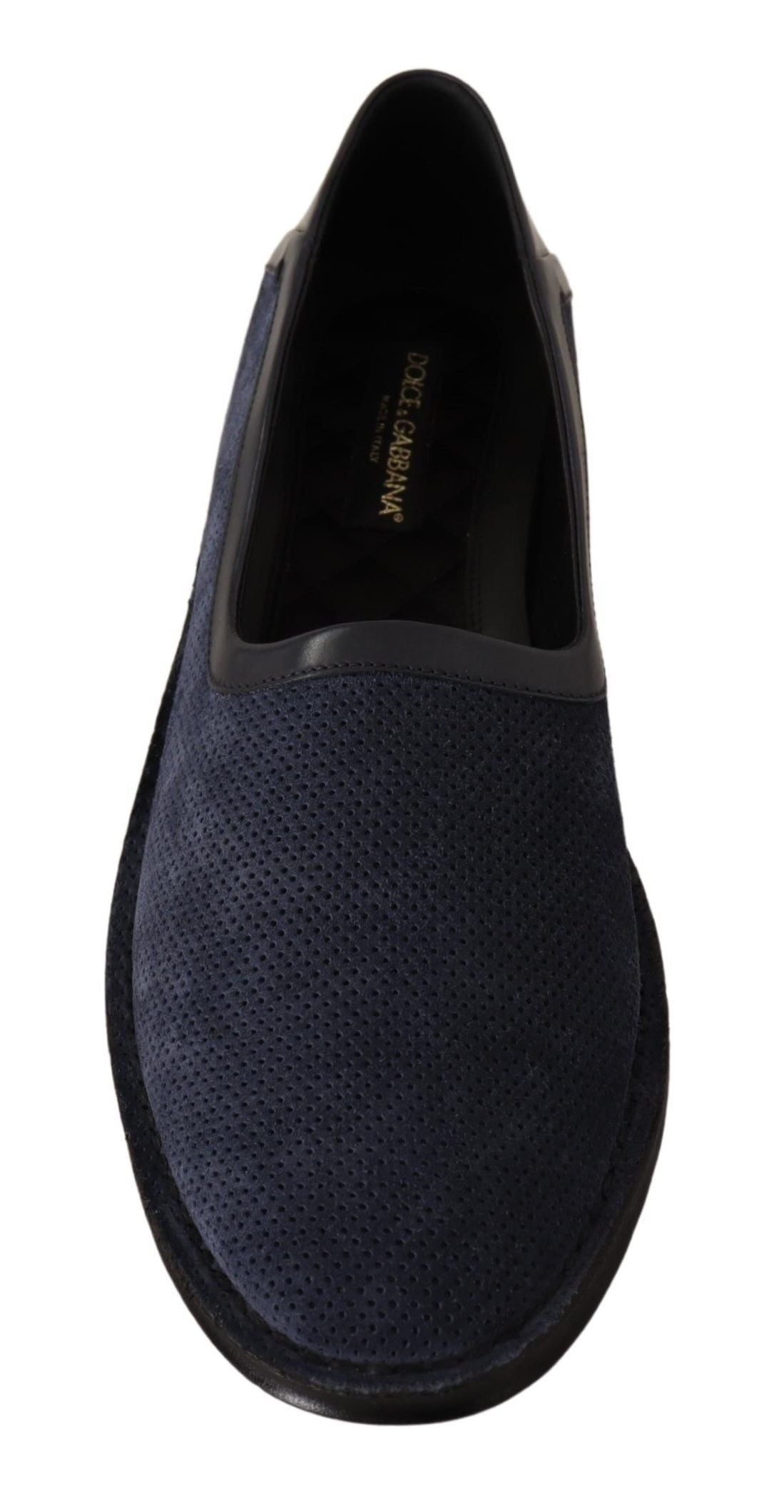 Elegante Loafers aus perforiertem Leder