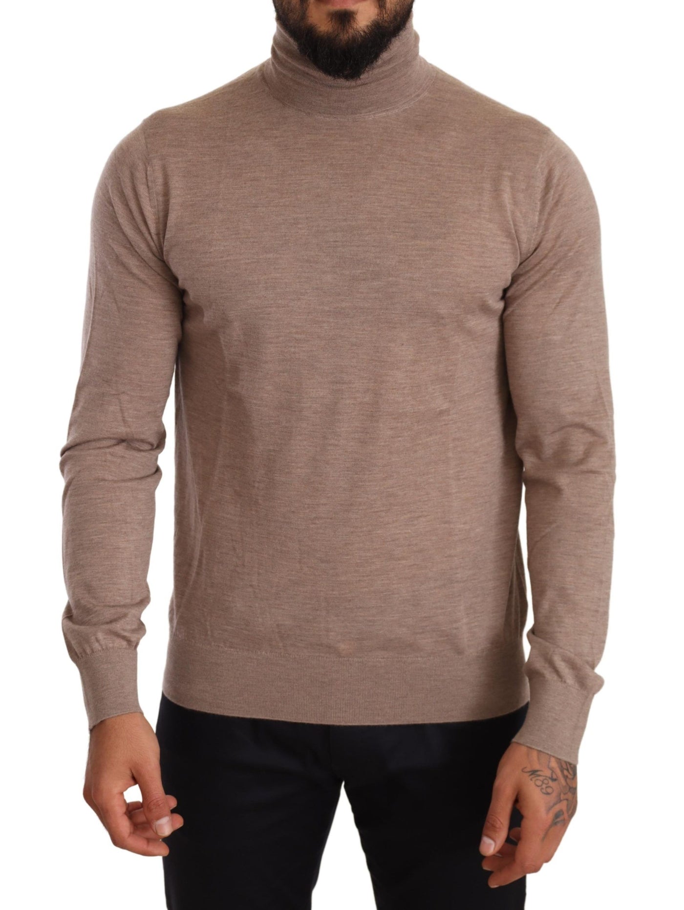 Eleganter Kaschmir-Rollkragenpullover