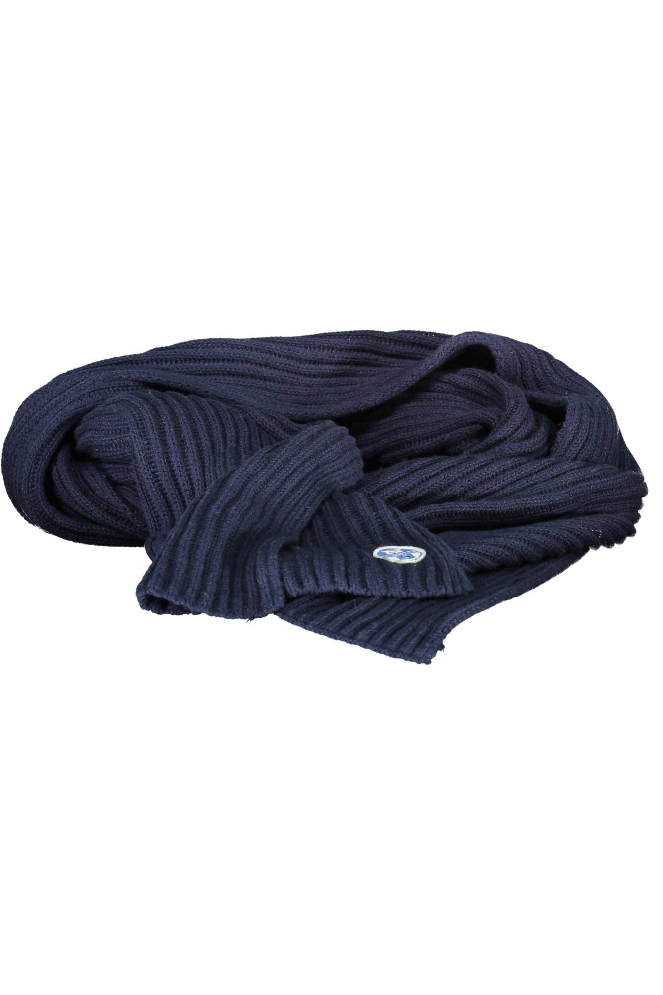 Elegantes blaues gewebtes Halstuch