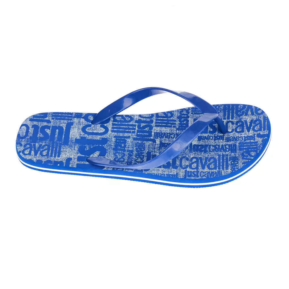 Elegante hellblaue Herren Flip Flops