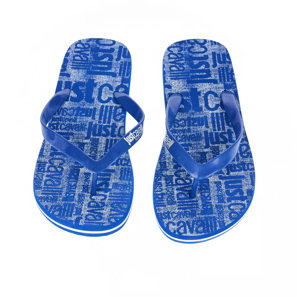 Elegante hellblaue Herren Flip Flops