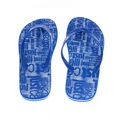 Elegante hellblaue Herren Flip Flops