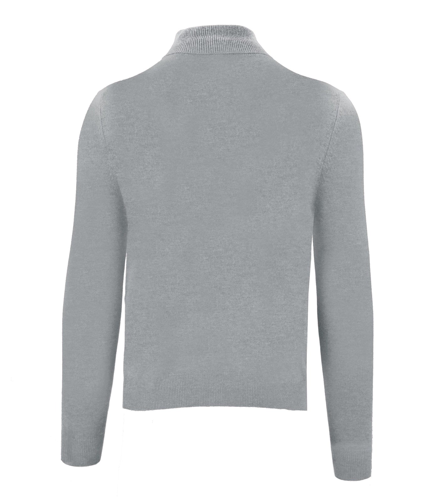 Eleganter Kaschmirpullover mit hohem Halsausschnitt