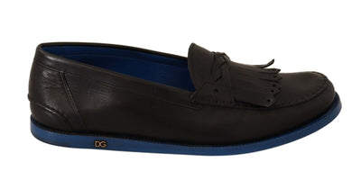 Italienische Luxus Leder Tassel Loafers