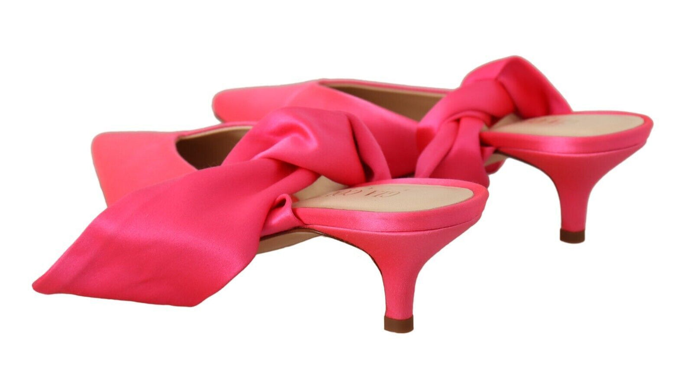 Schicke rosa Kitten Heels für elegante Abende