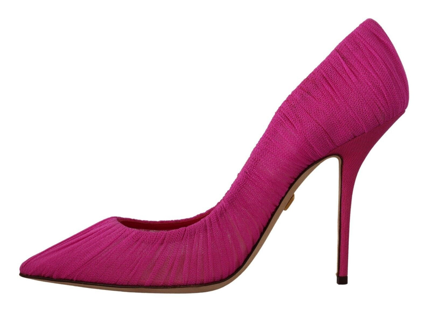 Elegante Rosa Tüll Mesh Heels Pumps