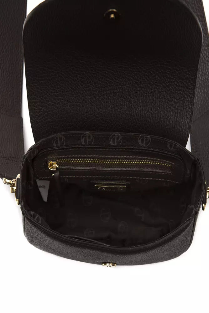 Schicke braune Leder-Crossbody-Tasche